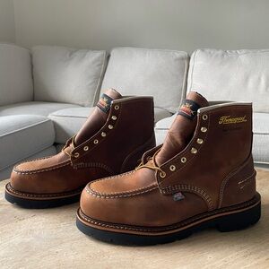 ❌SOLD Men’s Thorogood Crazyhorse Made in the USA Waterproof Steel Toe Work Boots
